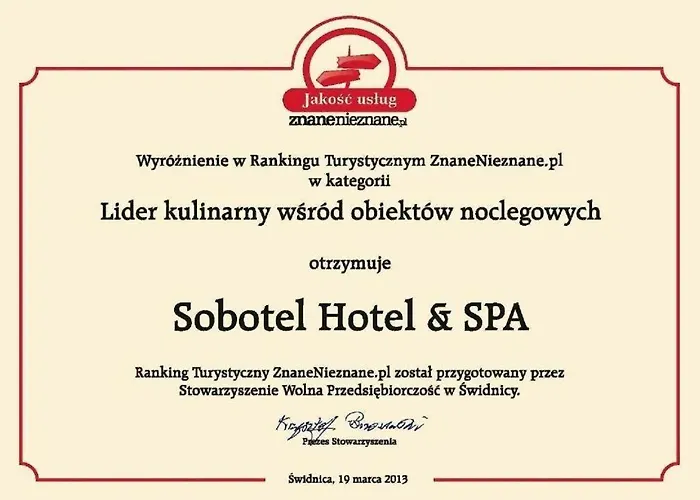 Hotel Hotel Sobotel & Spa Sobotka (Lower Silesia)